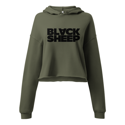 Black Sheep Hoodie - Ladies Crop