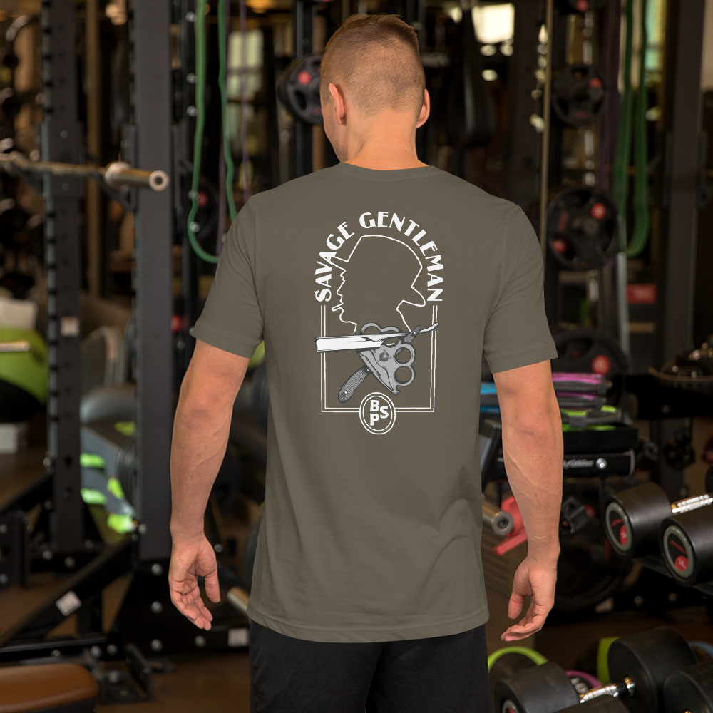 Savage Gentleman Outline - Tee